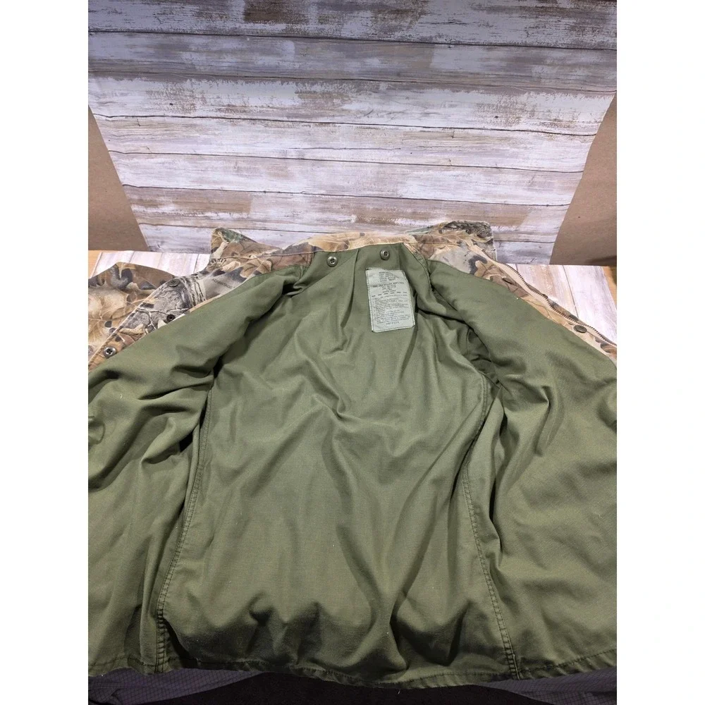 Atlanco M-65 Field‎ Jacket Mens Medium Regular Advantage Timber Camo Made in USA